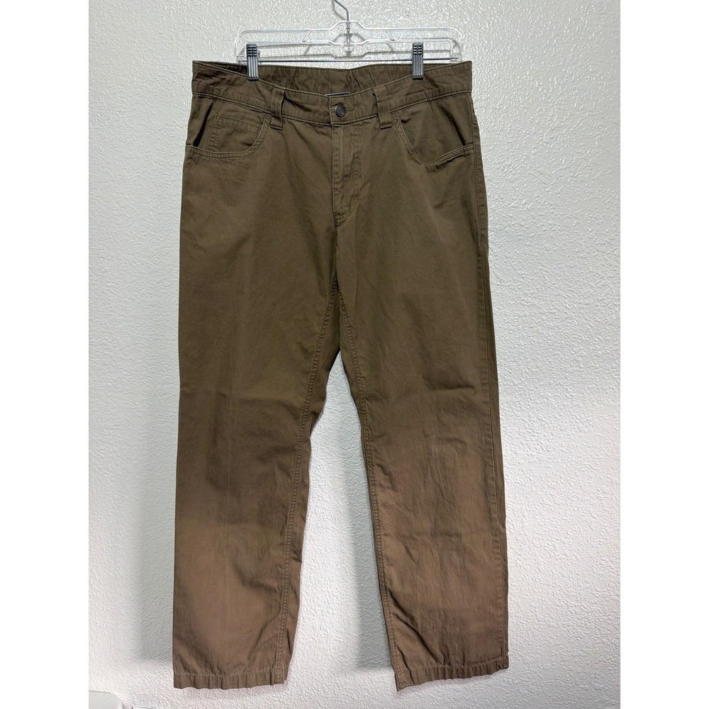 Columbia Sportswear Mens Brown Utility Hiking Pants 34x32 Straight Leg Outdoor